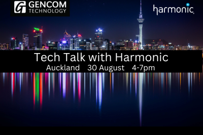 Harmonic is coming to town for a Tech Talk! Register Now! 